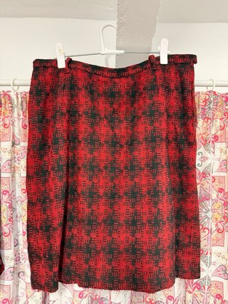Conjunto traje chaqueta y falda hecho a mano