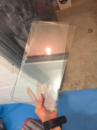 3 Baldas de cristal