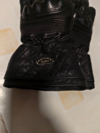 Guantes de piel Segura Moto