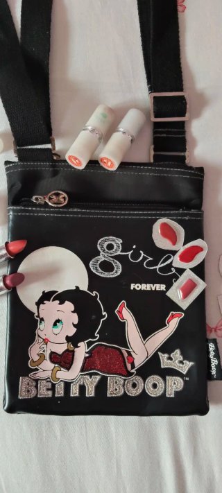 Bolso Betty Boop con Maquillaje