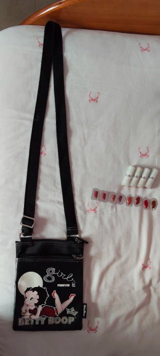 Bolso Betty Boop con Maquillaje