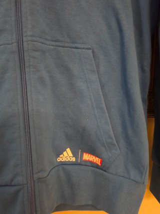 Sudadera Adidas Real Madrid x Marvel Avengers Azul