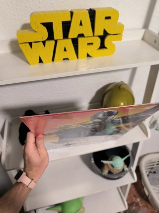 Póster oficial Star Wars The Mandalorian and Grogu