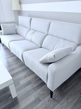 Sofá Relax Gris Tela