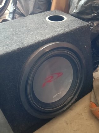 Subwoofer Alpine serie R 12"
