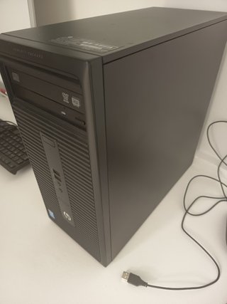 HP ProDesk 400 G1 Microtower + Monitor