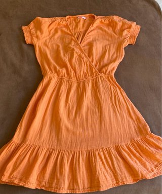 Vestido WE naranja pastel talla única