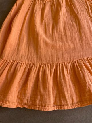 Vestido WE naranja pastel talla única