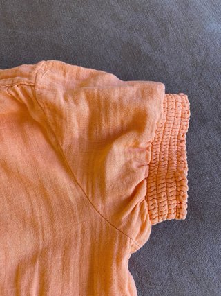 Vestido WE naranja pastel talla única