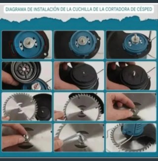 Desbrozadora Telescópica Plegable (2 Baterías)