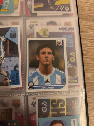 Cromo Messi - Primer Mundial