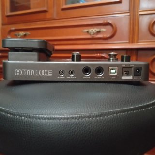 Pedal Multiefectos Hotone Ravo guitarra eléctrica