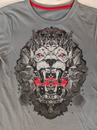 Camiseta Nike Estampada Hombre Manga Corta