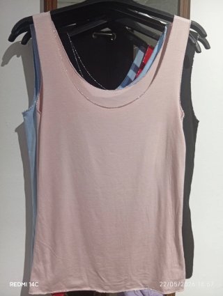 Camisetas tirantes lenceras mujer