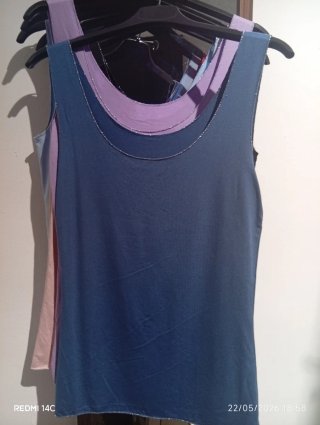 Camisetas tirantes lenceras mujer