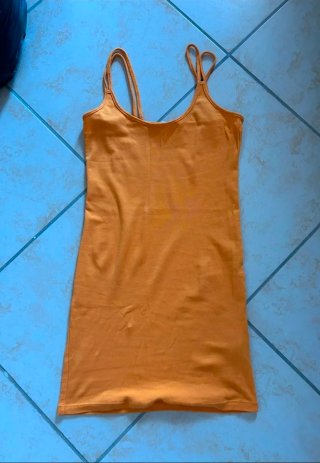 Mini abito arancione Terranova S