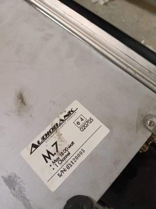 Amplificador Audiobank monocanal