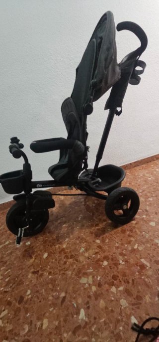Triciclo Evolutivo Kinderkraft Gris