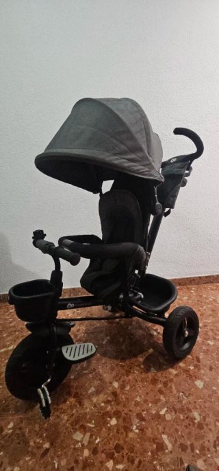 Triciclo Evolutivo Kinderkraft Gris