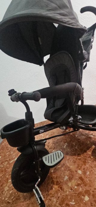 Triciclo Evolutivo Kinderkraft Gris