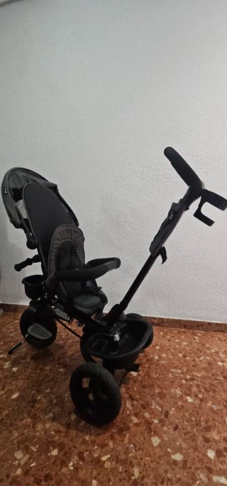 Triciclo Evolutivo Kinderkraft Gris