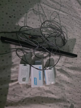 Wii com volantes e extras