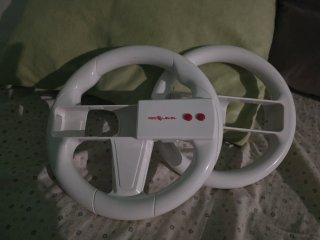 Wii com volantes e extras
