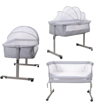 Cuna de viaje con mosquitera