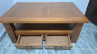 Mesa de centro de madera