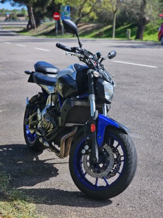 Yamaha MT-07 Azul/Plata