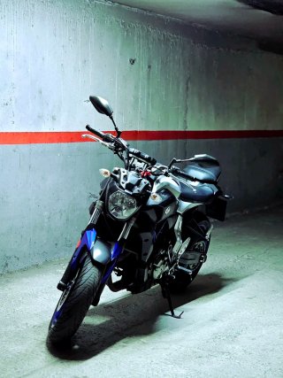 Yamaha MT-07 Azul/Plata