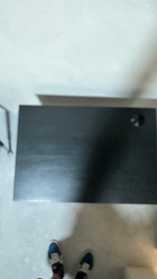 Escritorio IKEA MICKE Negro/Marrón con Cajón