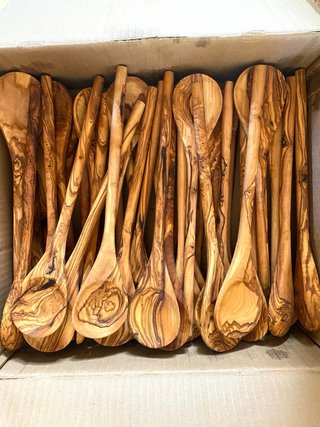 Cucharas de Madera de Olivo