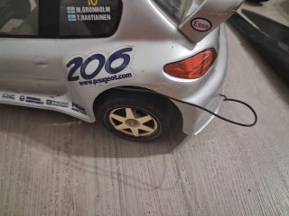 Coche radiocontrol Peugeot 206 WRC