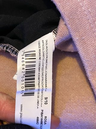 3 magliette manica lunga Piazza Italia 8/10 anni