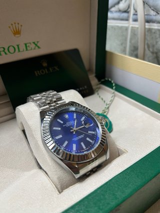 Oyster Perpetual Datejust Reloj Azul