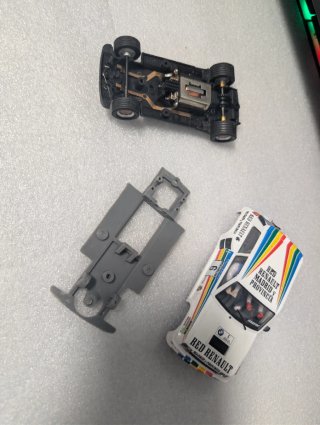 Chasis Slot Renault 5 Turbo Scalextric