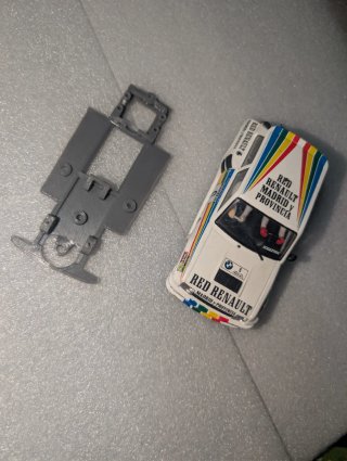 Chasis Slot Renault 5 Turbo Scalextric