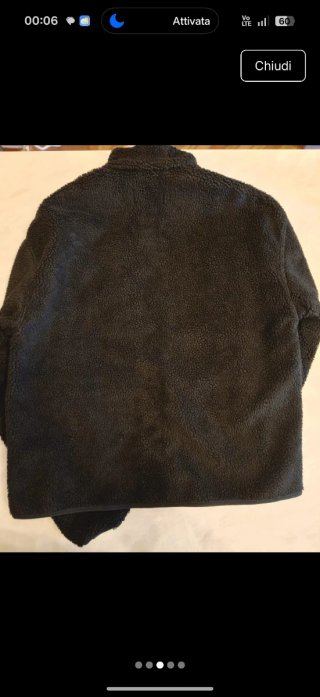 Sherpa Jordan Nero Nuovo con Cartellino