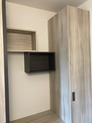 Mueble Abitare (Columna Escritorio Estantería)