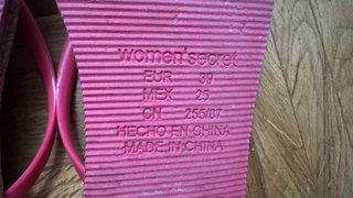 Sandalias Women Secrets (2 pares)