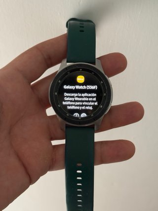 Samsung Gear Smartwatch Verde/Plata