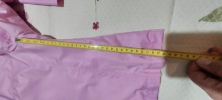 Cazadora rosa casual