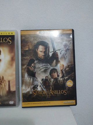 Trilogía El Señor de los Anillos DVD