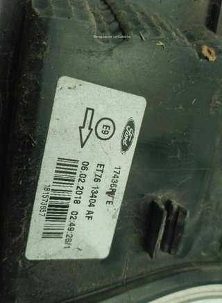 23206151 piloto tras izq et7613404af ford transit