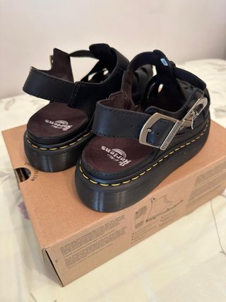 Dr. Martens Wrenlie Grizzly Sandalias Negras EU43