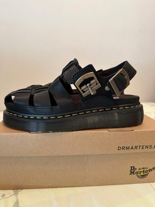 Dr. Martens Wrenlie Grizzly Sandalias Negras EU43