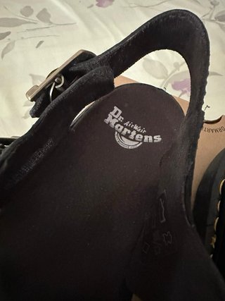Dr. Martens Wrenlie Grizzly Sandalias Negras EU43