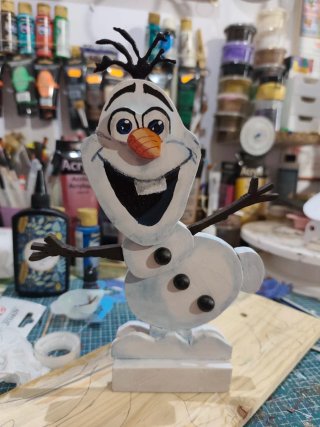 Figuras de Madera Pokemon y olaf