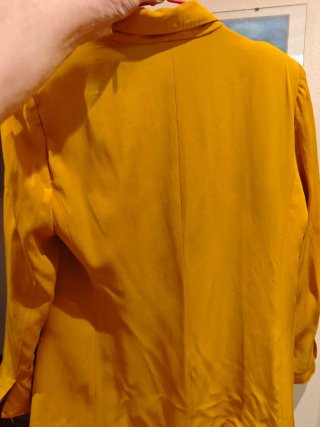 Chaqueta Zara Amarilla Mujer